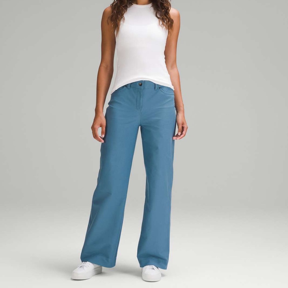 Lululemon City Sleek 5 pocket high waisted full length pants